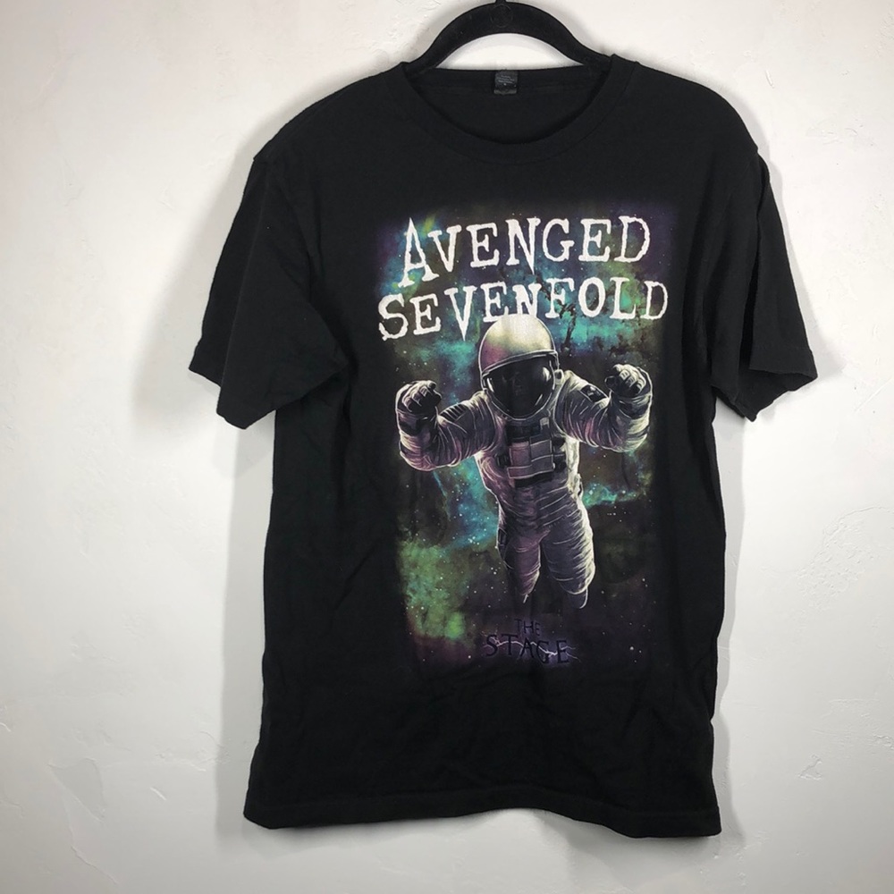 Tultex Avenged Sevenfold The Stage black tee size medium